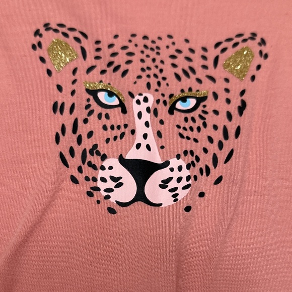 Pink Leopard Print Pajama Set - Picture 3 of 4